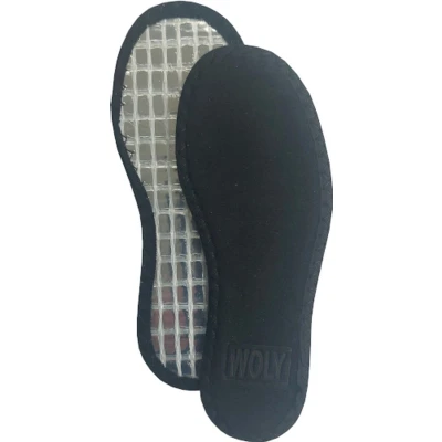 Afbeelding van Woly Alu Fleece Inlegzool voor Kinderen Winter met Aluminiumfolie Tegen koude voeten Warm en zacht Maat 32
