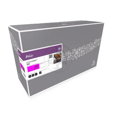 Afbeelding van AS20143 ASTAR OKI Magenta 46490606 C/MC toner
