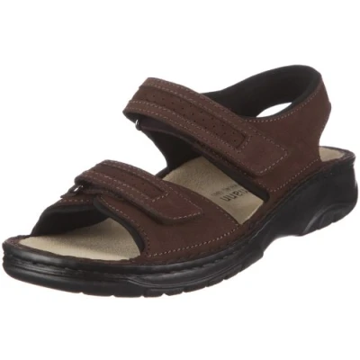 Afbeelding van Berkemann Fabian Sandalen voor heren, Braun Mokka 437, 40 EU