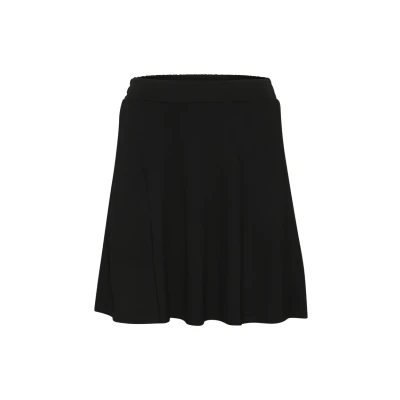 Afbeelding van Kaffe Curve JADA Alijn rok, Dames, Maat: 50/52, Black deep