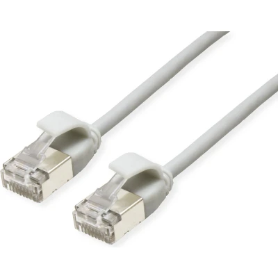 Afbeelding van ROLINE F/UTP DataCenter Patchkabel Cat.6A (Class EA), LSOH, extra dun, grijs, 3 m
