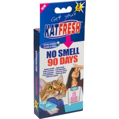 Afbeelding van Katfresh Geurfilter no smell 90 days 3 pack