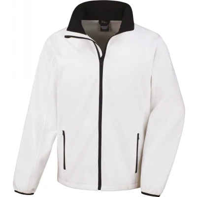 Afbeelding van Result Core Printable Soft Shell R231M White / Black XL