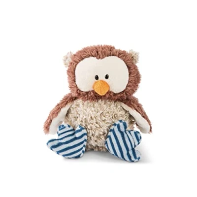Afbeelding van Knuffeldier uil Oscar 25 cm met draaibare kop