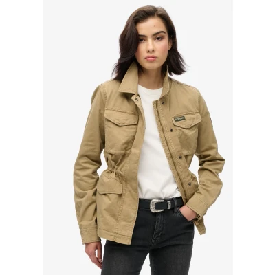 Afbeelding van Superdry Vrouwen Military M65 Jack Bruin Grootte: 34