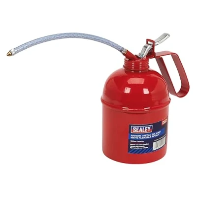 Afbeelding van Sealey TP1000 metalen olie kan flexibele tuit 1000ml
