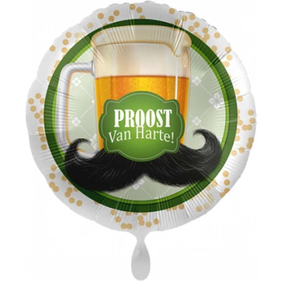 Afbeelding van Everloon Folieballon Proost Van Harte! 43cm