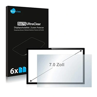 Afbeelding van Savvies 6x Schermbeschermer 7&quot; voor Touch Panel PC&#039;s met 7.0 inch Display (17.8 cm) [152.5 mm x 91.5 mm, 15:9] Screen Protector