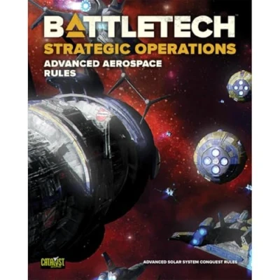 Afbeelding van BattleTech Strategic Operations Advanced Aerospace Rules Catalyst Game Labs Boek Engelstalig