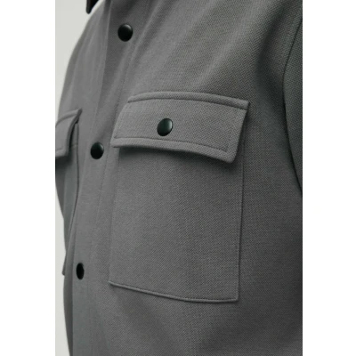Afbeelding van Selected Homme Slhjackie Jacket Overhemd, Heren, Maat: Medium, Granite grey