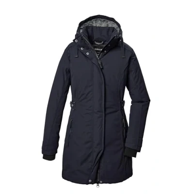 Afbeelding van G.I.G.A. DX dames Functionele waterdichte parka met afritsbare capuchon GW 70 WMN PRK, dunkelnavy, 34, 41863 000
