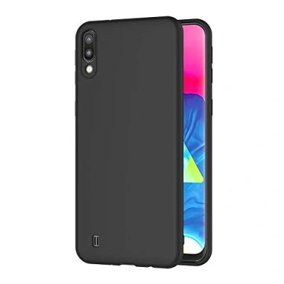 Afbeelding van AICEK Compatibel Samsung Galaxy M10 / A10 hoesje, zwart silicone beschermhoes voor Case TPU Bumper telefoonhoes (6,22 inch)