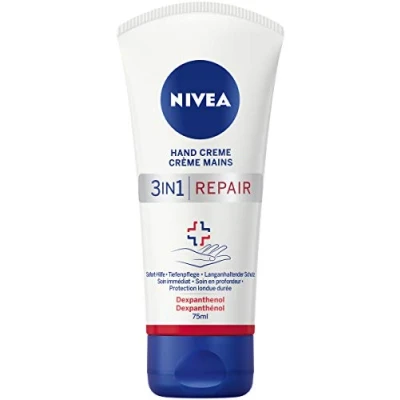 Afbeelding van NIVEA 3 in 1 Repair Care Regenererende handcrème met dexpanthenol 75 ml