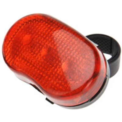 Afbeelding van XQMax Fietsverlichting achterlicht/fietslamp rood LED op batterijen
