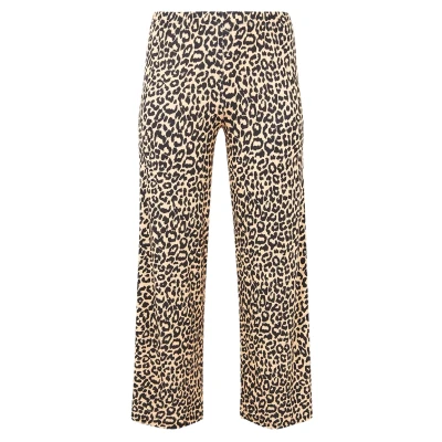 Afbeelding van YOEK regular high waist broek beige