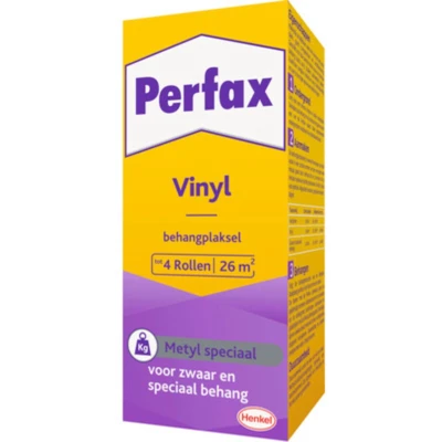Afbeelding van Perfax paars Metyl Speciaal 200GRAM Behanglijmen
