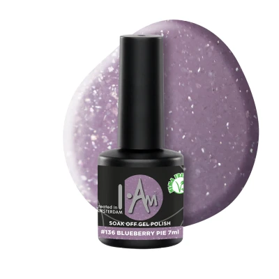 Afbeelding van Soak Off Gel Polish #136 Blueberry Pie (7ml)