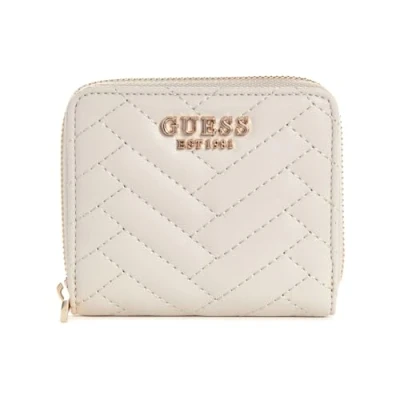 Afbeelding van Guess Anning Small ZIP Around Portemonnee, Dames, Maat: One Size, Rose