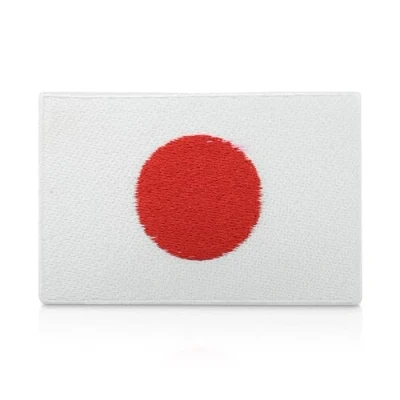Afbeelding van Finally Home Japanse vlag patch om op te strijken 7,4 x 4,9 patches, strijkplaatje,