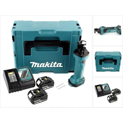 Afbeelding van Makita DCO 180 RTJ accu draaimachine 18V + 2x 5.0Ah lader Makpac
