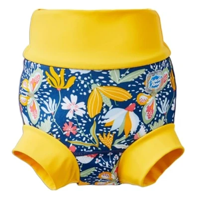 Afbeelding van Splash About Happy Nappy Duo Herbruikbare Zwemluier , Garden Delight, 0 3 Maanden