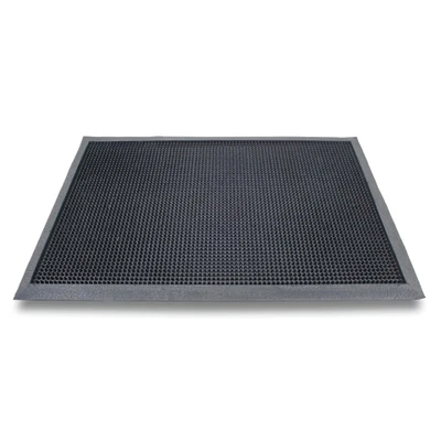 Afbeelding van Sorx Deurmat antislip zwart rubber 70 x 45 cm