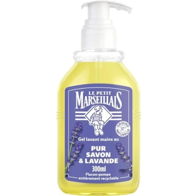 Afbeelding van Le Petit Marseillais Handwasgel Pure Zeep en Lavendel 300 ml