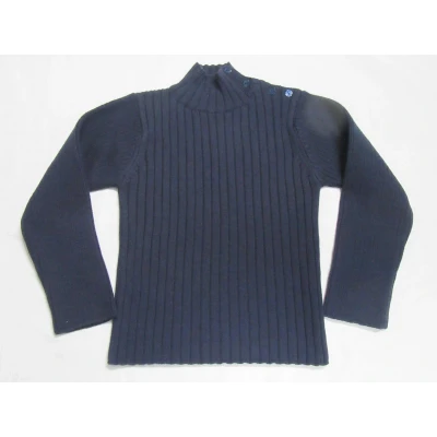 Afbeelding van petit bateau , trui pull gebreid marine 6 jaar 114