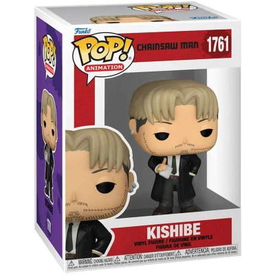 Afbeelding van Funko Pop! animatie: CSM Kishibe Chainsaw Man figuur van vinyl om te verzamelen cadeau idee officiële merchandising speelgoed voor kinderen en volwassenen anime fans