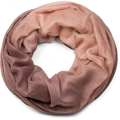 Afbeelding van styleBREAKER edele glitter lus sjaal met kleurverloop, sjaal, pailletten, shawl, dames 01017033, Kleur:Zwart Grijs