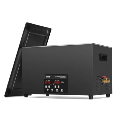 Afbeelding van VEVOR Ultrasone reiniger 30L Reinigingsmachine met timerverwarming en mand 600W