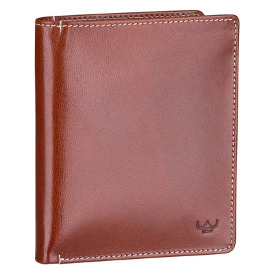 Afbeelding van Golden Head RFID Schutz Portemonnee, Heren, Maat: One Size, Cognac