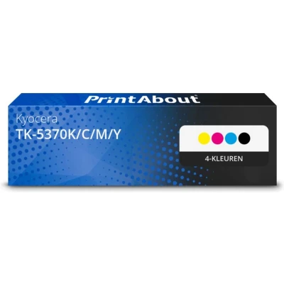 Afbeelding van Huismerk Kyocera TK 5370K/C/M/Y Toner 4 kleuren Multipack