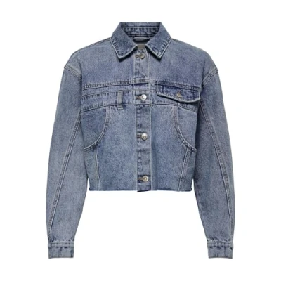 Afbeelding van ONLY Dames ONLFILIS LS REWORKED DNM Jacket GUA jas, blauw, S, S
