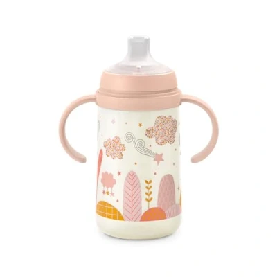 Afbeelding van Suavinex Dreams Pink 270ml Drinkfles met Handvatten SXSDZ2083430