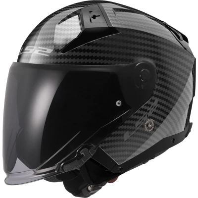 Afbeelding van LS2 OF603 Infinity II Carbon Jet Helm, carbon, afmeting XS voor man