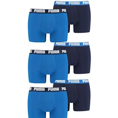 Afbeelding van PUMA Boxershorts voor heren, 4 stuks, 420 True Blue, XXL