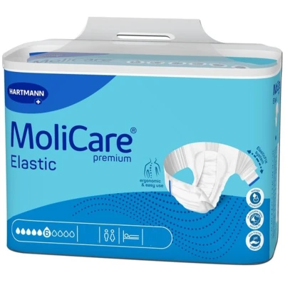 Afbeelding van Molicare Premium Slip Elastic 6 druppels Small 3 pakken van 30 stuks