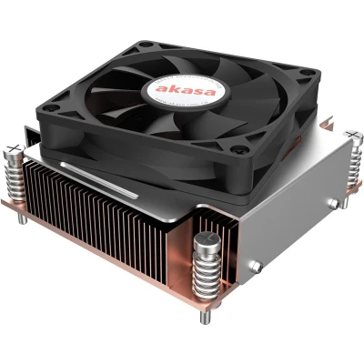 Afbeelding van Akasa Intel LGA1700 Processor Hybride koeler 7 cm Zwart, Koper, Grijs 1 stuk(s)