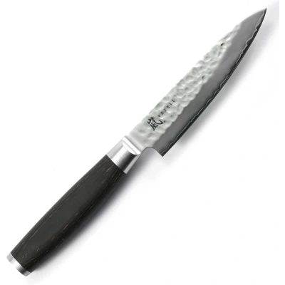 Afbeelding van Yaxell Taishi Universeelmes 12 cm Luxe VG 10 Mes met Zwart Pakka Beukenhout Handvat
