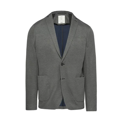 Afbeelding van s.Oliver Black Label Blazer, Heren, Maat: 102, Dunkelgrau
