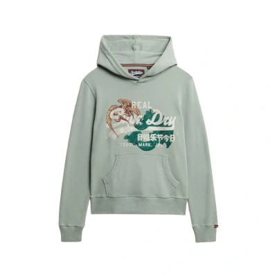 Afbeelding van Superdry Hoodie, Dames, Maat: Medium, Vert