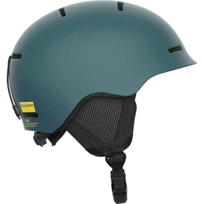 Afbeelding van Salomon Orka Kinderhelm Ski Snowboarden, Gemakkelijk aan te passen pasvorm, Lichtgewicht, Grijs, KM 5356