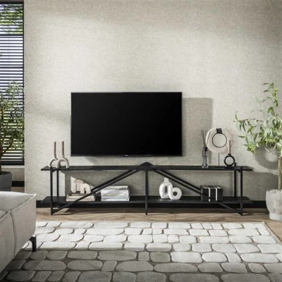 Afbeelding van Hoyz Collection TV meubel 220cm XL Piega Grijs