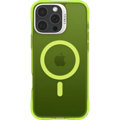 Afbeelding van CYRILL van Spigen UltraSheer Mag hoesje compatibel met iPhone 16 Pro Max (2024) Lime