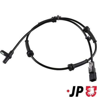 Afbeelding van JP GROUP 4097103200 ABS sensor Actieve 875mm zwart NISSAN: Qashqai II (J11) 1.6 dCi, 2.0, DIG T, 1.3 1.7 1.2 T