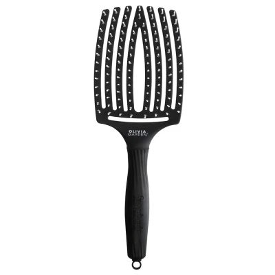 Afbeelding van Olivia Garden FingerBrush Large Zwart