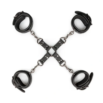 Afbeelding van Easytoys Fetish Collection Hogtie With Hand and Anklecuffs