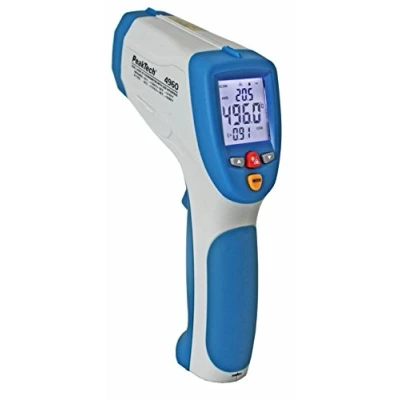 Afbeelding van Peaktech 4960 infrarood thermometer ( 50 ... + 1200 C) 50: 1 met USB interface type K