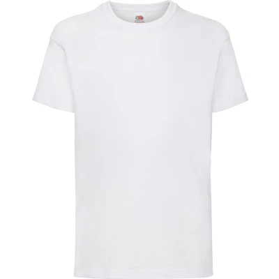Afbeelding van Fruit Of The Loom Kinder Unisex Valueweight T shirt Korte Mouwen (2 stuks) (Zonnebloem Geel)